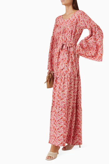 Nova Sunflower Maxi Dress