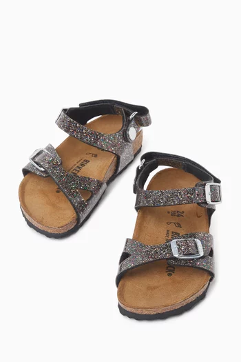 Rio Sandals in Cosmic Sparkle Birko-Flor®