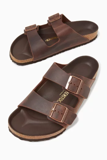 Arizona BS Sandals in Oiled Leather