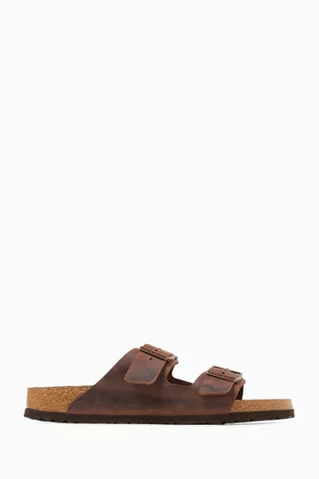 Arizona BS Sandals in Oiled Leather