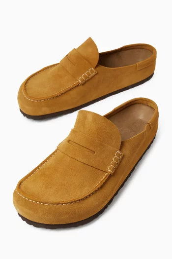 Naples Wrapped Clogs in Suede