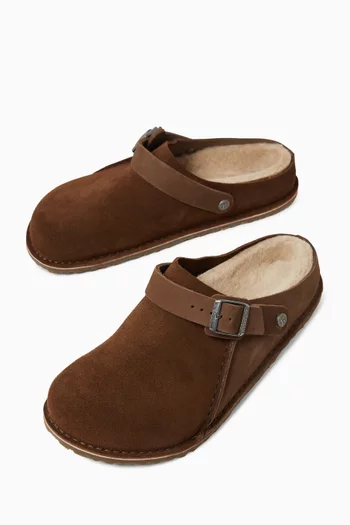 Lutry Premium Clogs in Suede