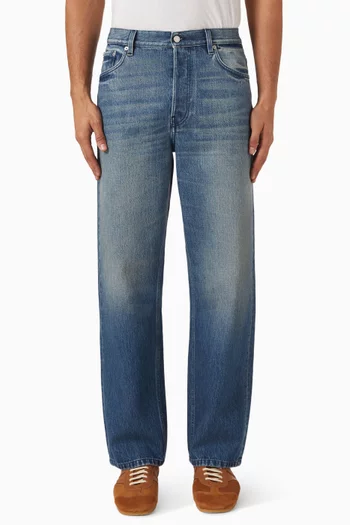 Pine Straight-leg Jeans in Denim