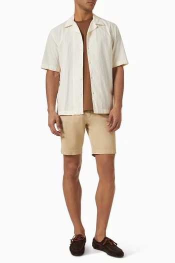 Chino Shorts in Stretch Cotton Twill