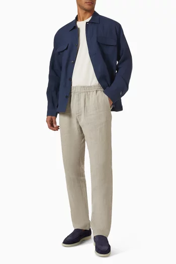 Overshirt in Linen