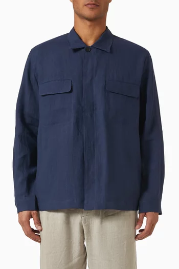 Overshirt in Linen