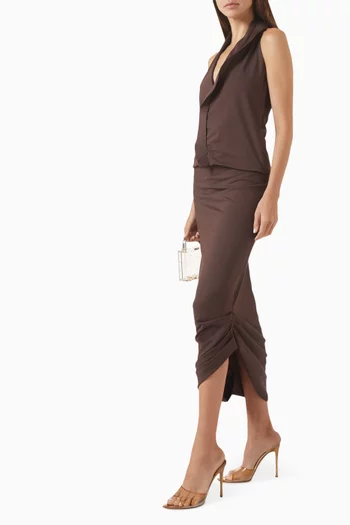Flow Draped Skirt