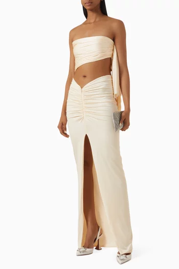 Draped Crop Top