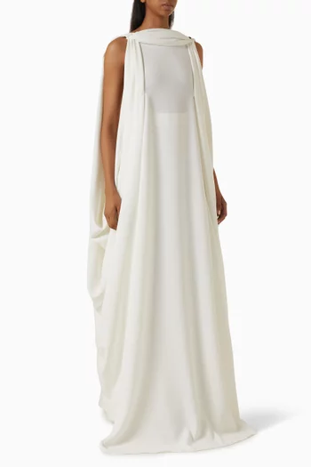Eclipse Open-back Gown