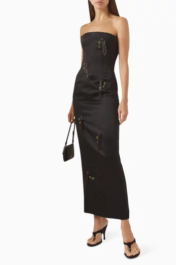 Axis Bead-embellished Dress