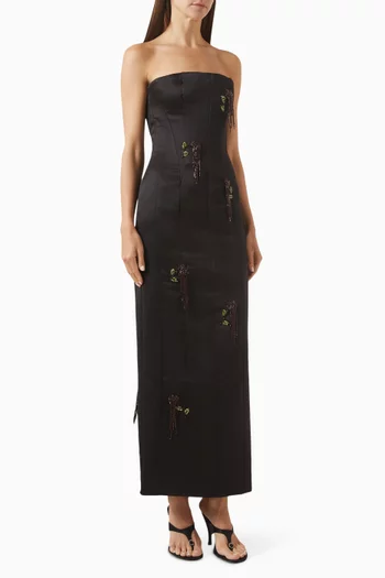 Axis Bead-embellished Dress