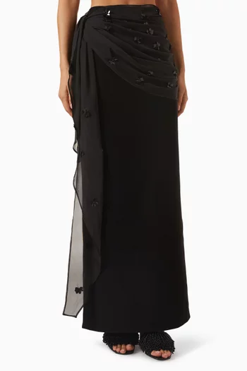 Éclats de Marguerites Maxi Skirt