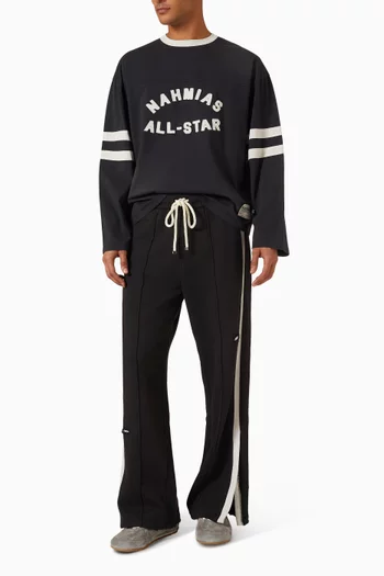 All Star Varsity Long-Sleeved T-Shirt in Cotton