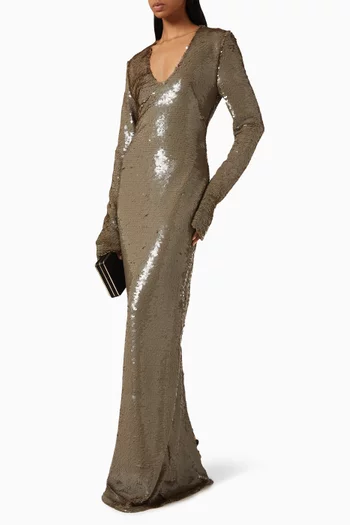 Decadence Sequin-embellished Dress