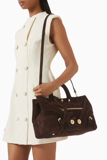 Zouzou 26 Bag in Suede