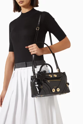 Zouzou 16 Top-handle Bag in Calf-leather