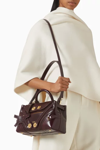 Zouzou 16 Top-handle Bag in Calf-leather