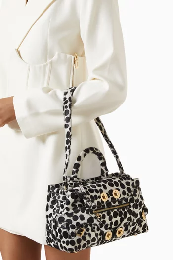 Zouzou 16 Top-handle Bag in Calf Leather
