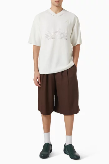 x Arte Antwerp Bermuda Shorts in Linen