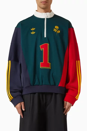 x Chavarria Watsonville Quarter-zip Polo Shirt