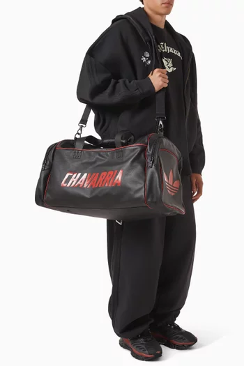 x Willy Chavarria’s Gym Bag in Leather