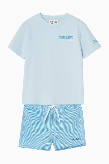 Graphic-print T-shirt in Jersey