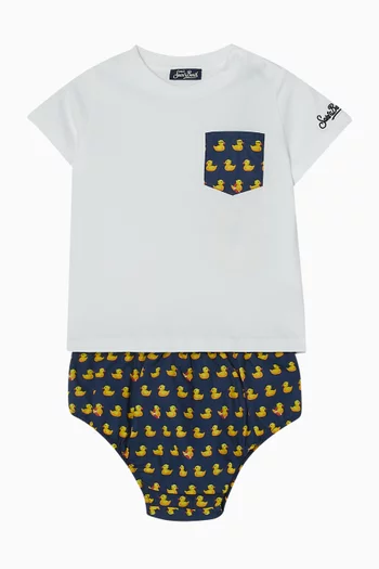 Samy Printed Two-piece Set