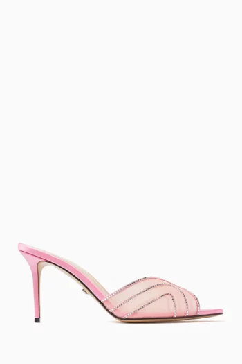 Rainbow 85 Mules in Mesh
