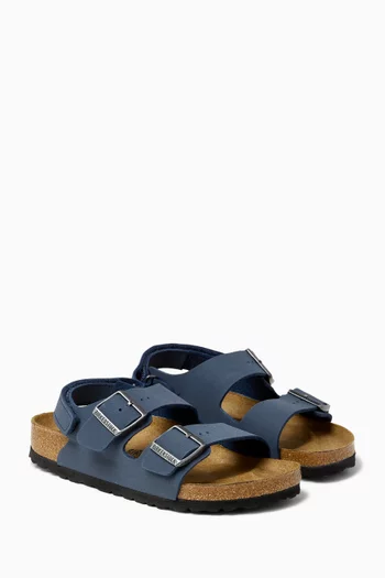 Milano Sandals in Birko-Flor® & Nubuck
