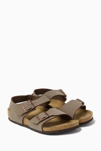 New York Sandals in Birko-Flor® Nubuck