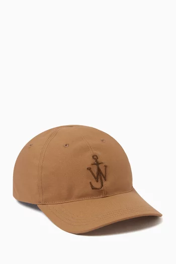 Baseball Cap in Waxed Cotton