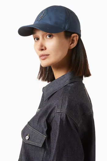 Baseball Cap in Waxed Cotton