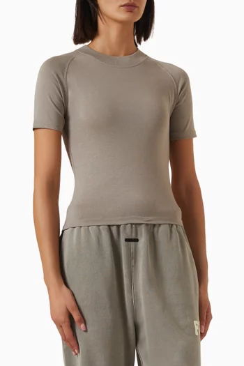 Tri-blend Shrunken Baseball T-shirt