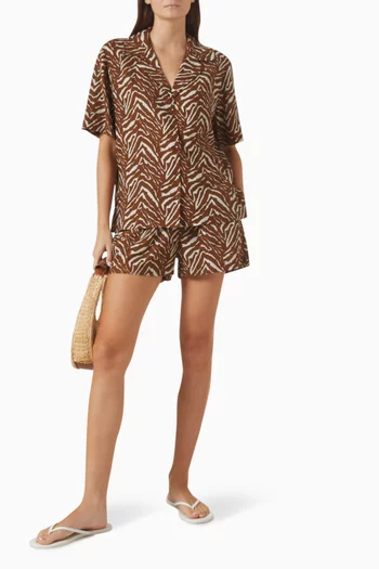 Sonora Top in Linen Blend