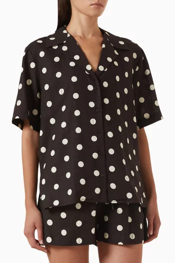 Sonora Top in Linen Blend
