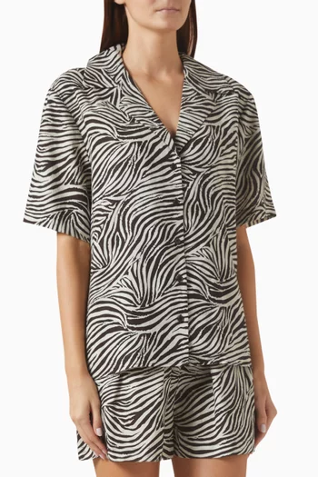 Sonora Top in Linen Blend