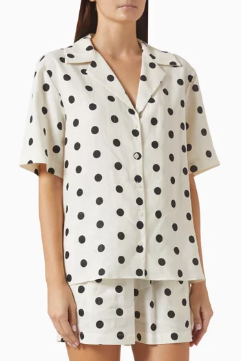 Sonora Top in Linen Blend