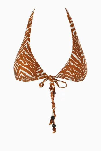 Malta Tie-front Bikini Top