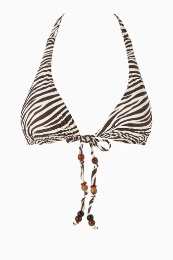 Malta Tie-front Bikini Top