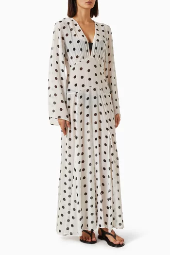 Marella Sheer Dress in Georgette