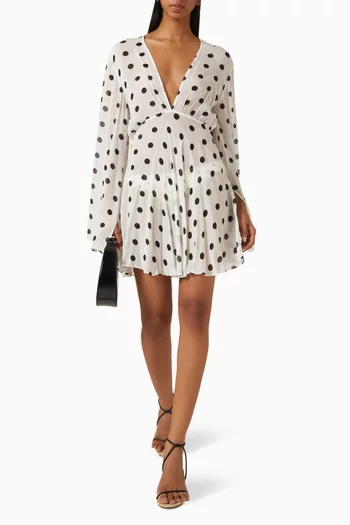 Nerissa Mini Dress in Georgette