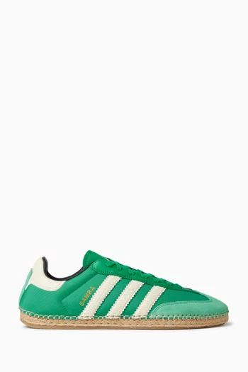 Clot Samba Espadrille Sneakers in Leather
