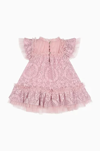 Gemma Dress in Sequinned Lace