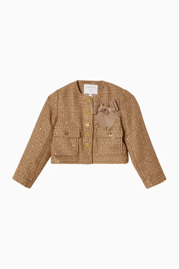 Gianna Jacket in Tweed Knit