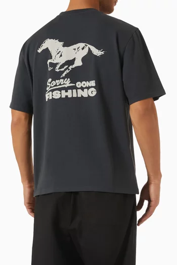 Pocket Fish T-shirt in Organic Cotton