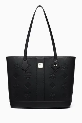 Small Liz Shopper Bag in Monogram Leather