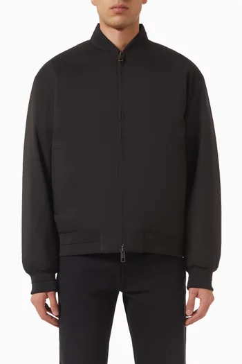 Bomber Jacket in Twill