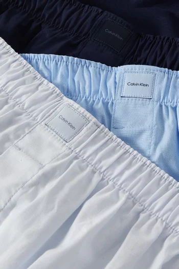 Boxer Shorts in Cotton, Set of 3