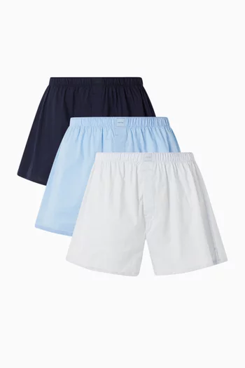 Boxer Shorts in Cotton, Set of 3