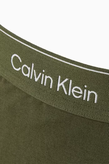 Relaxed Dart Trunks in Icon Cotton Stretch, Set of 3